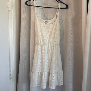 Speechless white eyelet dress!